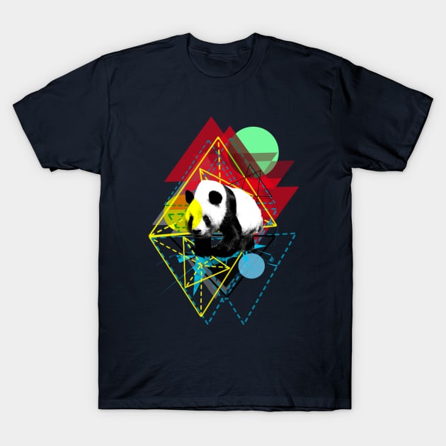 Panda T-Shirt by IvaNova78